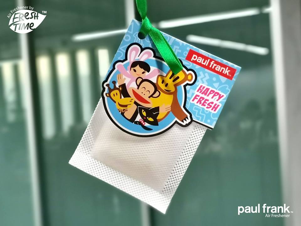 Paul Frank Air Freshener, Paul Frank Air Freshener รีวิว, Paul Frank Air Freshener ราคา, Paul Frank Air Freshener Review, Paul Frank Air Freshener ถุงหอมปรับอากาศ, ถุงหอมปรับอากาศ กลิ่นแฮปปี้ เฟรช, Paul Frank Air Freshener ถุงหอมปรับอากาศ กลิ่นแฮปปี้ เฟรช 9g, ถุงหอมปรับอากาศ