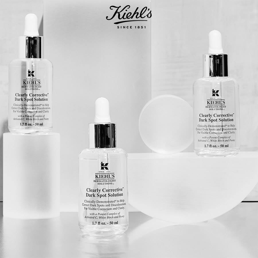 KIEHL'S,Clearly Corrective Dark Spot Solution 50ml,เซรั่ม,ลดเลือนจุดด่างดำ,kiehl's รีวิว ,kiehl's ราคา ,kiehl's ขายที่ไหน