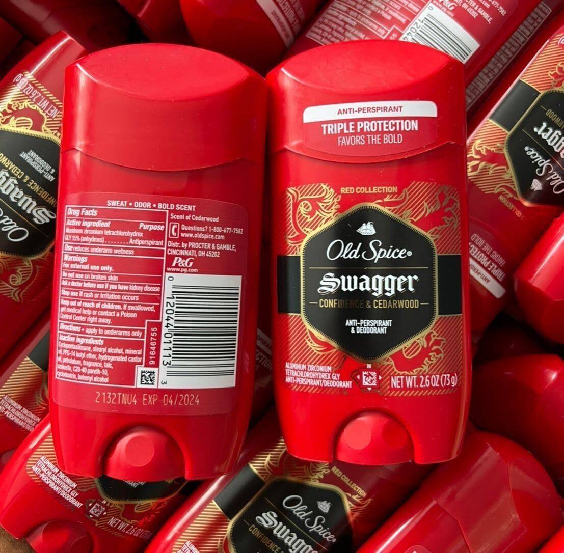 Old Spice Swagger Antiperspirant And Deodorant 73g โอลด์สไปซ์ สูตรระงับเหงื่อและกลิ่นกาย แห้งเร็วและมีกลิ่นหอมสดชื่น 