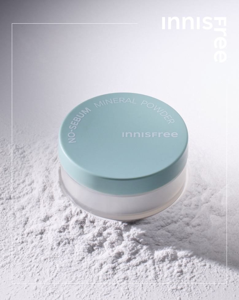 No-Sebum Mineral Powder 5g (New Package),แป้ง innisfree ตัวไหนดี,แป้งฝุ่น innisfree no-sebum mineral powder รีวิว,แป้งอัดแข็ง innisfree รีวิว