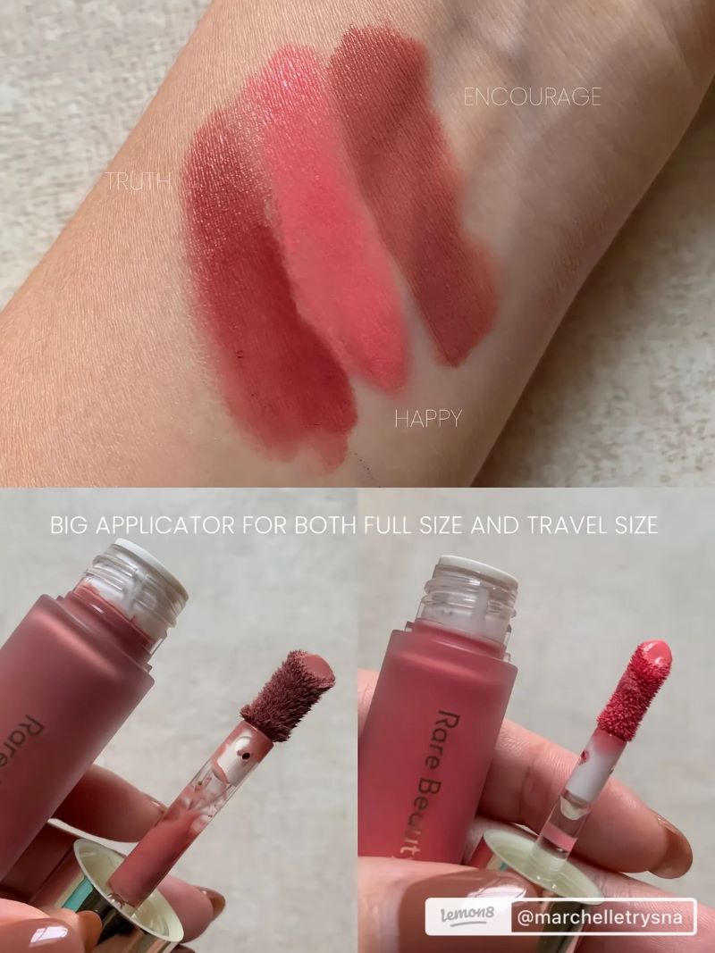 Rare Beauty Soft Pinch Liquid Blush #Truth 3.2 ml ,Rare Beauty  ,rare beauty soft pinch liquid blush สีไหนสวย ,บลัช rare beauty ราคา ,rare beauty blush รีวิวสี , บลัช rare beauty รีวิว 