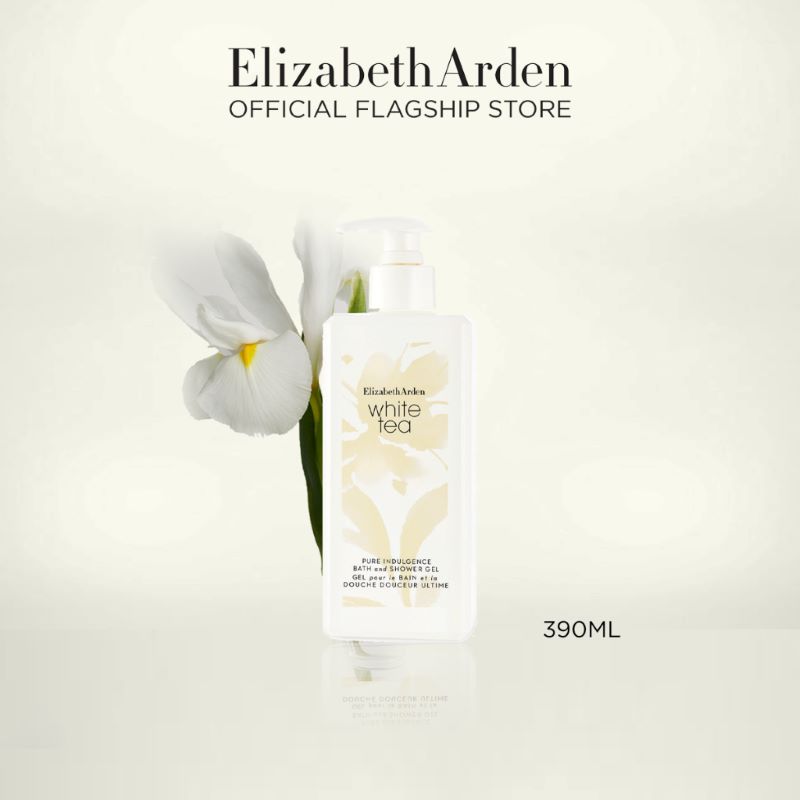 Elizabeth Arden White Tea  Bath and Shower Gel 390 ml , Elizabeth Arden , ครีมอาบน้ำ , Elizabeth Arden White Tea  Bath and Shower Gel ราคา , Elizabeth Arden White Tea  Bath and Shower Gel รีวิว , ครีมอาบน้ำ น้ำหอม